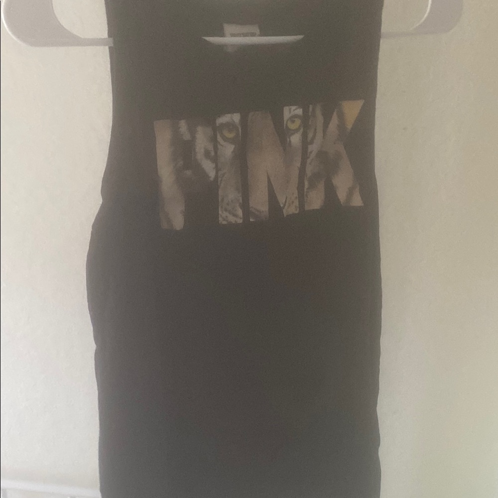 Black PINK Tank Top